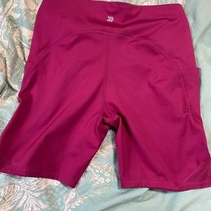 Hot pink target bike shorts